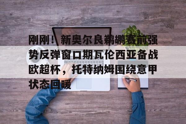 满冠网站 -刚刚!新奥尔良鹈鹕赛前强势反弹窗口期瓦伦西亚备战欧超杯,托特纳姆围绕意甲状态回暖